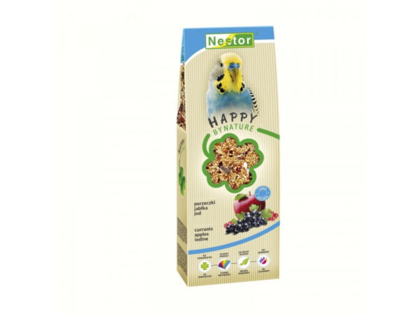Nestor Eledel Törpepapagájnak Jód+Gyümölcs 700ml 500g