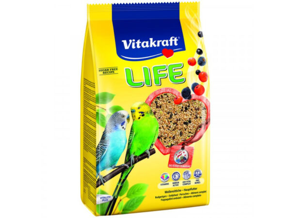 Vitakraft Life Power Törpepapagáj 800g