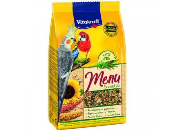 Vitakraft Menu Vital Nimfapapagáj 1kg
