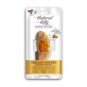 Natural Kitty Alutasak Grillezett Csirke Sütőtök Feltéttel 30g