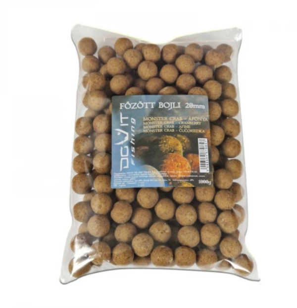 Dovit Főzött Bojli 20mm- Monster Crab-Áfonya 1000g