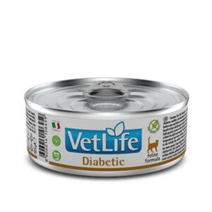 Vet Life Natural Diet Cat Diabetic 85g (glükózellátás szabályozására)