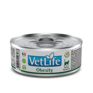 Vet Life Natural Diet Cat Obesity 85g (testsúly csökkentésére)
