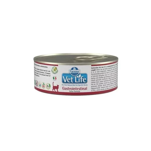 Vet Life Cat Konzerv Gastrointestinal 85g (emésztési panaszok)
