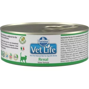 Vet Life Cat Konzerv Renal 85g (veseelégtelenség kezelése)