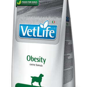 Vet Life Natural Diet Dog Obesity 12kg (túlsúly, cukorbetegség esetén)