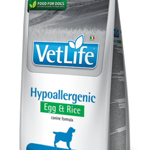Vet Life Dog Hipo Egg & Rice 2 Kg (táplálékintolerancia esetén)