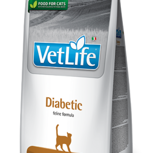Vet Life Natural Diet Cat Diabetic 2kg (glükózellátás szabályozására)