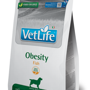 Vet Life Natural Diet Dog Obesity Fish 12kg (túlsúly csökkentésére)