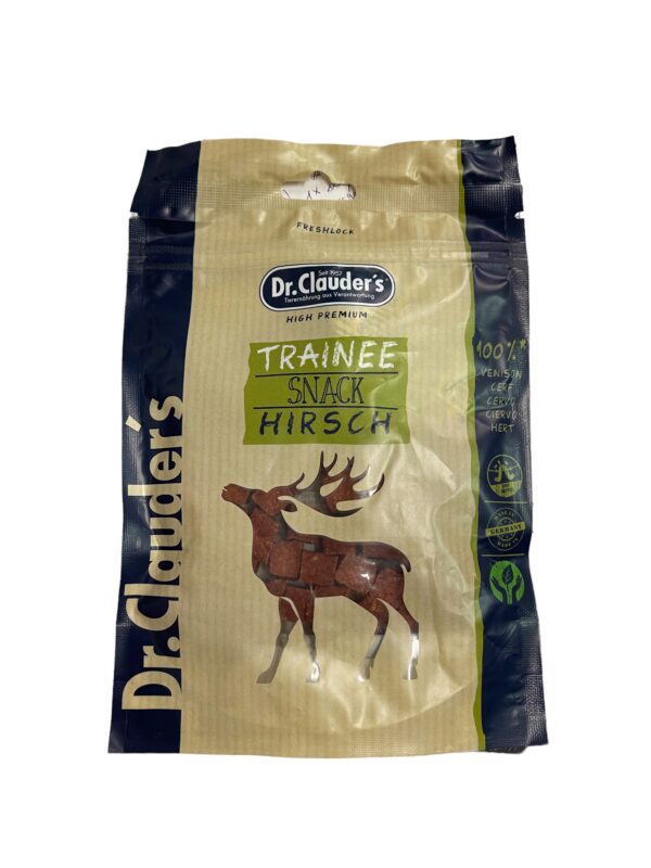 Dr.Clauders Dog Jutalomfalat Trainee Snack Szarvashús 80g
