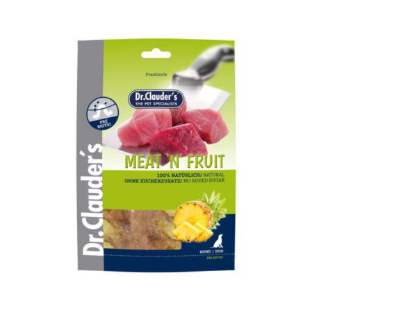 Dr.Clauders Dog Jutalomfalat Meat n Fruit Snack Pineapple&Chicken 80g