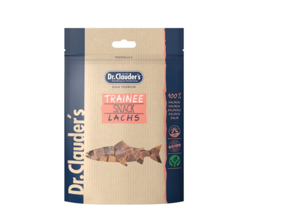 Dr.Clauders Dog Jutalomfalat Trainee Snack Lazac 80g