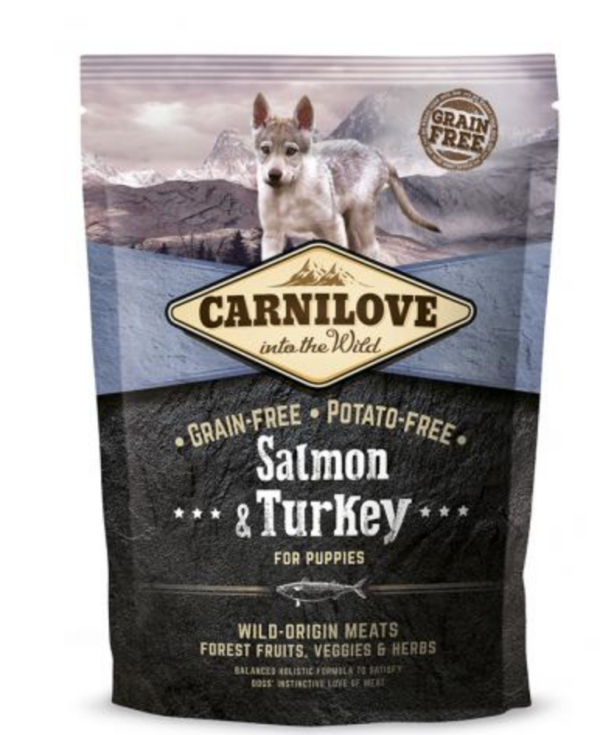 Carnilove Puppy Salmon & Turkey- Lazac-Pulykahússal