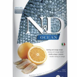 N&D Dog Ocean Hering & Narancs Adult Medium/Maxi