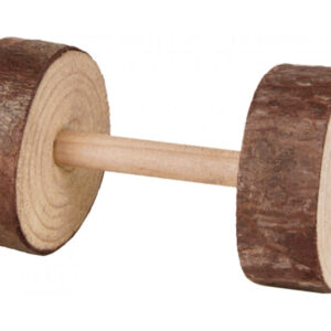 Trixie Játék Súlyzó Fából Tengeri Malacnak Nyúlnak 2 Féle 9× 4.5cm