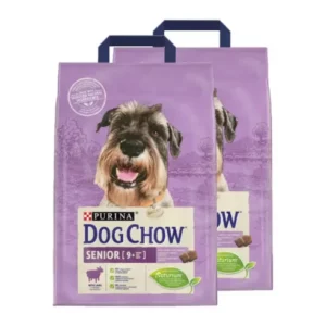 Purina Dog Chow Senior Bárány 2x2,5kg