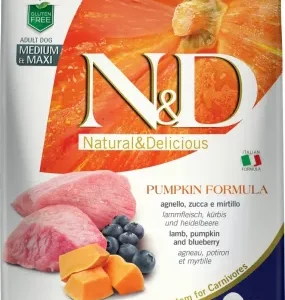 N&D Dog Grain Free bárány&áfonya sütőtökkel adult medium/maxi