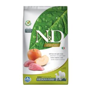 N&D Dog Prime Vaddisznó & Alma Adult Medium/Maxi