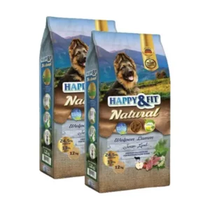 Happy&Fit Natural Welpen Lamm (Kistestű Kölyökkutyáknak) 2x12kg