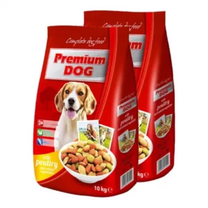 Premium Dog Száraz Baromfi-Zöldség 2x10kg