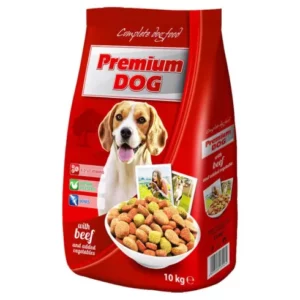 Prémium Dog Száraz Új Marha-Zöldség