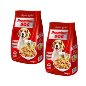 Premium Dog Marha-Zöldség Szárazeledel 2x10kg