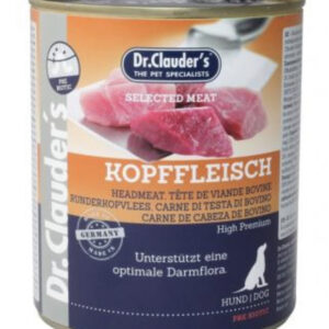 Dr.Clauders Dog Selected Meat Fejhúsos Konzerv