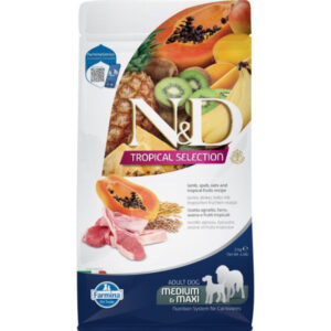 N&D Tropical Selection Dog Lamb adult medium&maxi 2kg