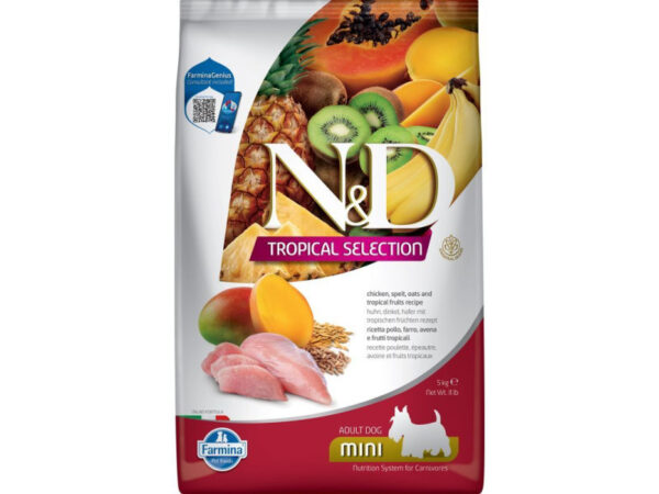 N&D Tropical Selection Dog Chicken Adult Mini 5kg