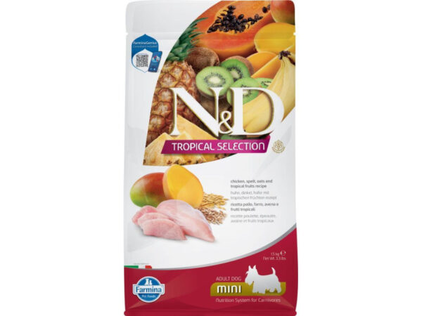 N&D Tropical Selection Dog Chicken Adult Mini 1,5kg