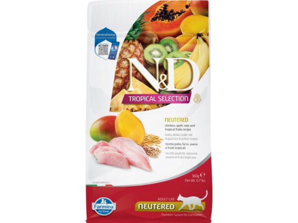 N&D Tropical Selection Cat Chicken Neutered Adult