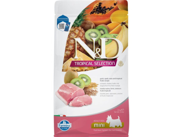 N&D Tropical Selection Dog Pork Adult Mini 1,5kg