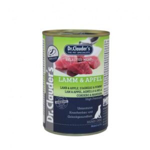 Dr.Clauders Dog Konzerv Selected Meat Bárány&Alma