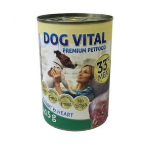 Dog Vital konzerv Rabbit&Heart