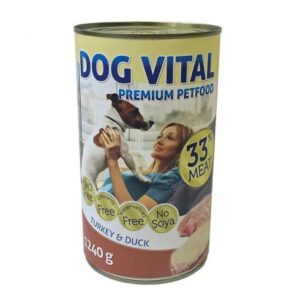 Dog Vital konzerv Turkey&Duck