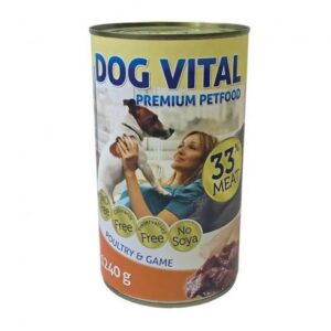 Dog Vital konzerv poultry&game