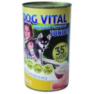 Dog Vital Junior konzerv Chicken&Rice