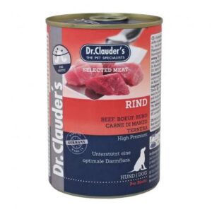 Dr.Clauders Dog Konzerv Selected Meat Marha