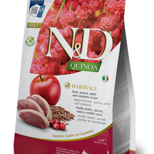 N&D Quinoa Cat Hairball Adult 1,5kg