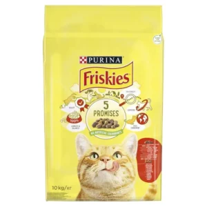 Friskies Száraz Macska Hús+Csirke+Zöldség 10kg