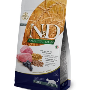 N&D Cat Ancestral Grain bárány,tönköly,zab&áfonya Adult