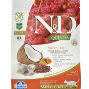 N&D Cat Quinoa Skin&Coat Hering
