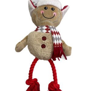 Trixie Xmas plüss mézeskalács ember kötélell 34cm