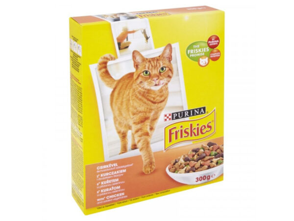 Friskies Száraz Macska Csirke+Zöldség 300g