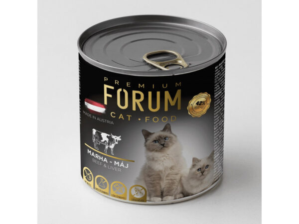 Forum Cat Konzerv Marha-Máj 415g