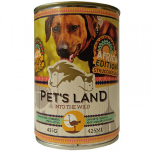 Pet s Land Dog Konzerv Strucchússal Africa Edition