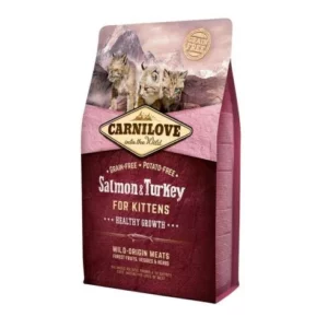 Carnilove Cat Kitten Salmon & Turkey – Healthy Growth