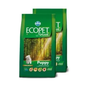 Ecopet Dog Natural Puppy Mini 2x2,5kg