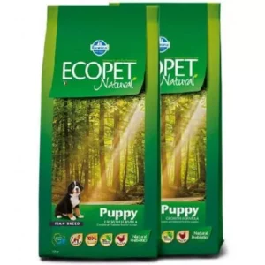 Ecopet Dog Natural Puppy Maxi 2x14kg