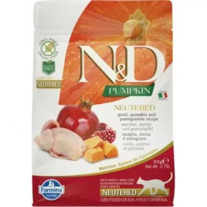 N&D Cat Pumpkin Fürj Ivartalanított